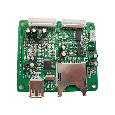 Manufacturer's direct supply of MP3 decoding board, lighting decoration, MP3 decoding board, speaker decoding board with integrated power amplifier